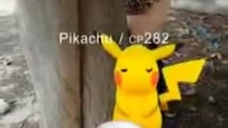 抓寶可夢遇到了野戰 抓寶可夢遇到了野戰
