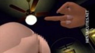 ブルネットの3Dアニメの鍬を擦ったスリットれます ブルネットの3Dアニメの鍬を擦ったスリットれます