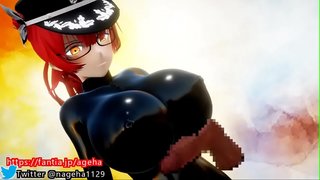 お腹に極太チンポをスリスリ お腹に極太チンポをスリスリ